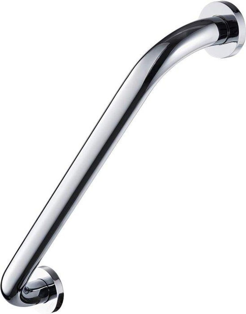 Handgreep für Badewanne - Leiter mit Anti-Slip-Griff - Wandhalterung für Badewanne - verchromter messing - 30 cm