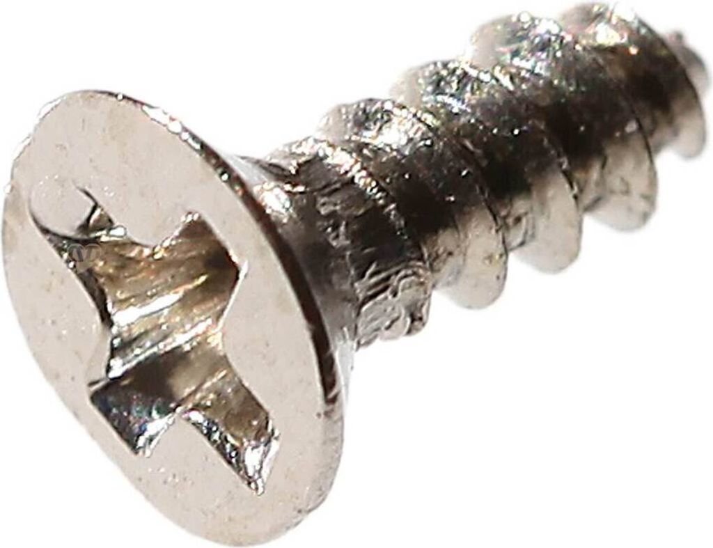 200 Senkkopf-Schrauben, Minischrauben, Blechschrauben, Größe u. Farbe wählbar, Schrauben:200 Stück-2x6mm-silber