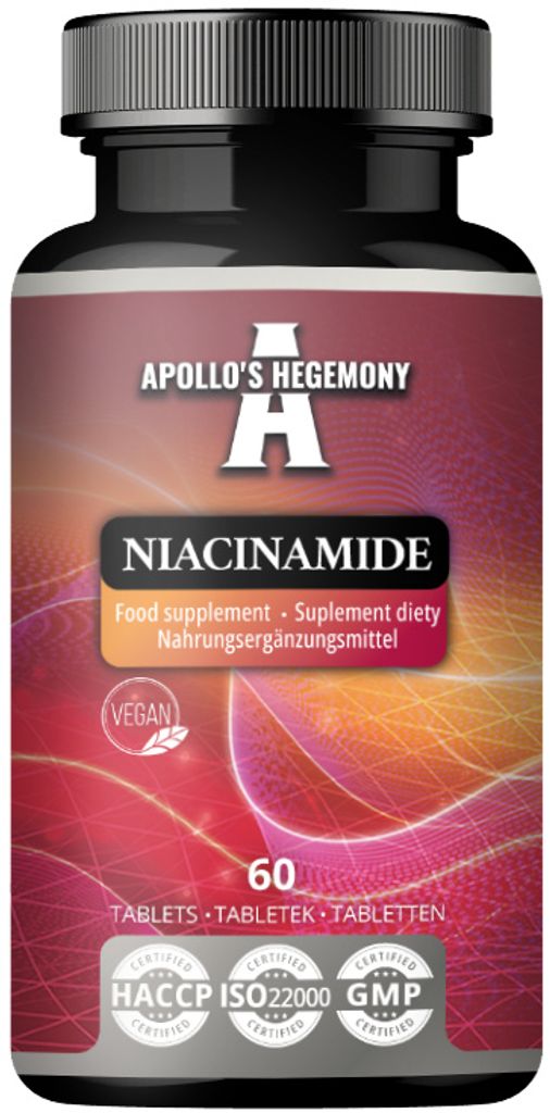 Niacinamid 500 mg pro Tablette - 60 Vegane Tabletten