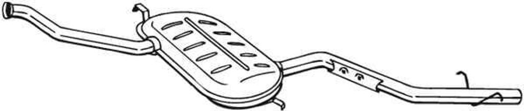 Bosal Endschalldämpfer 290-517