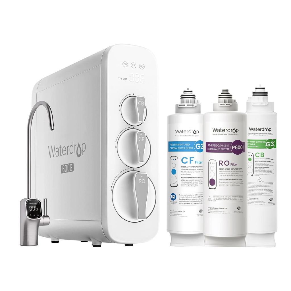 Waterdrop WD-G3P600 Umkehrosmose-Wasserfiltersystem, mit 1 Produktbild 