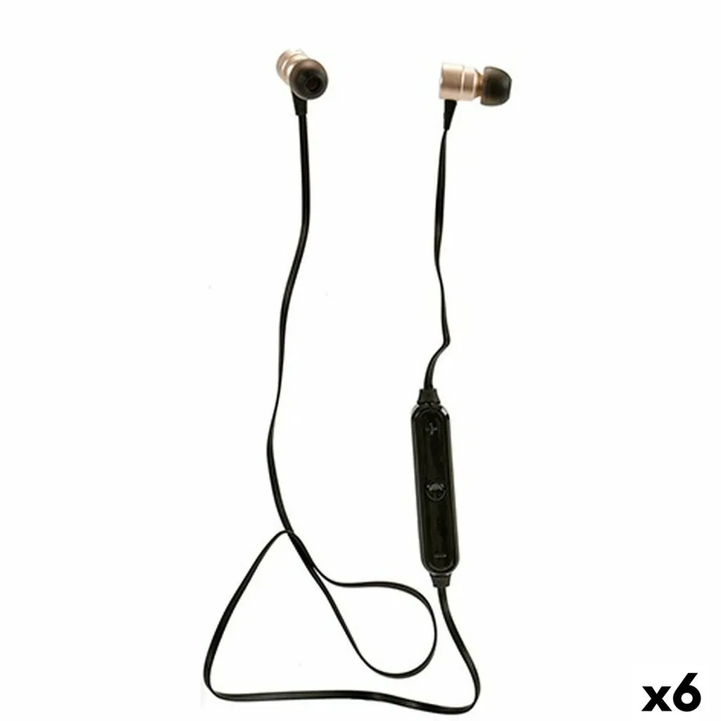 Casque Bluetooth avec micro Grundig - Lot de 6 pièces noir et argent