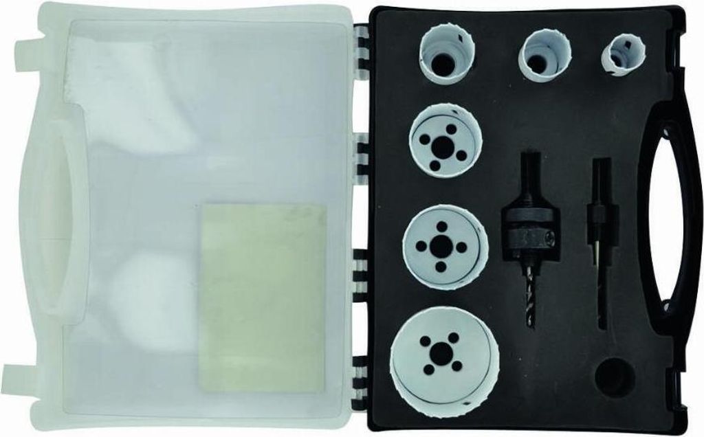Koffer mit 8 Bi-Metall-Lochsägen Ø22>68 mm TIVOLY - XT50527052700