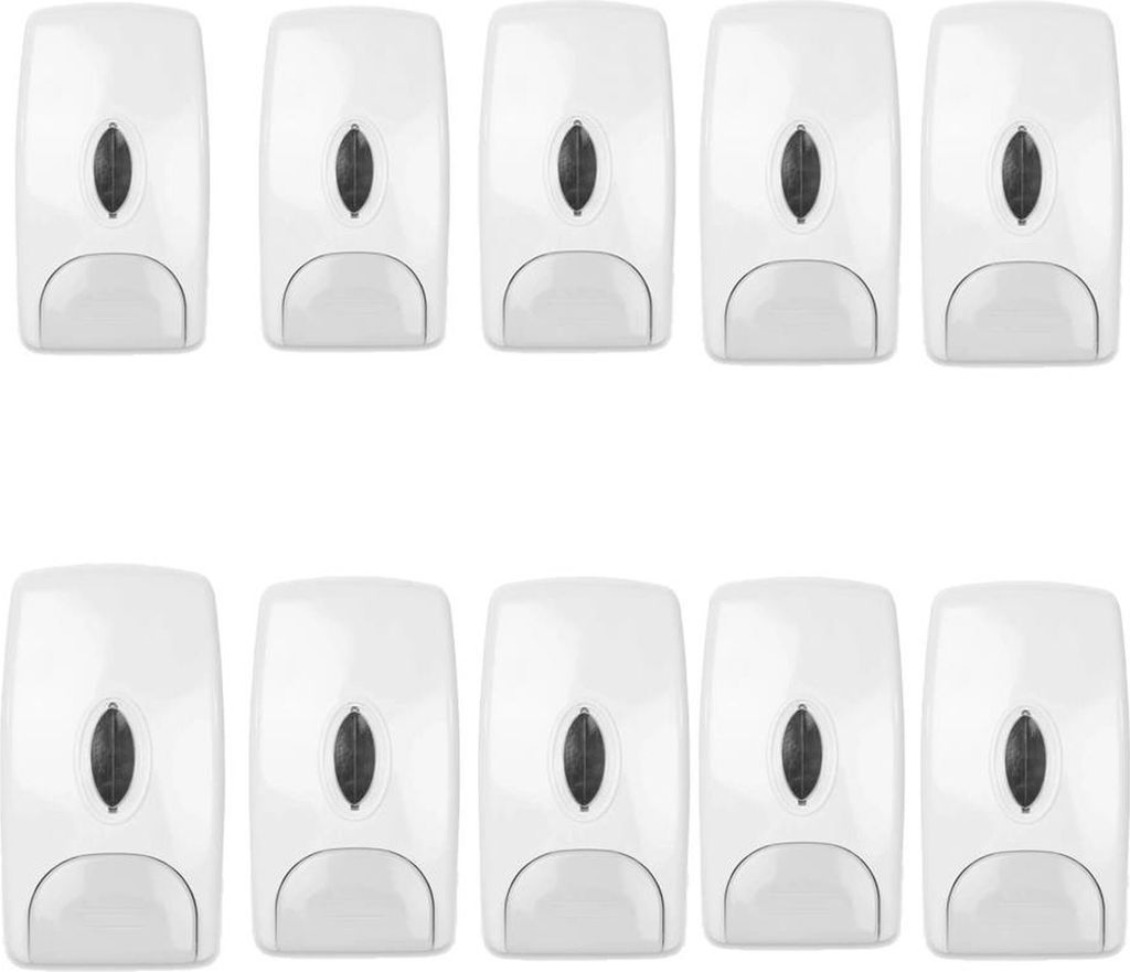 Seifenspender Quicky - Kunststoff - 1000 ml - weiß - 10 Wandspender