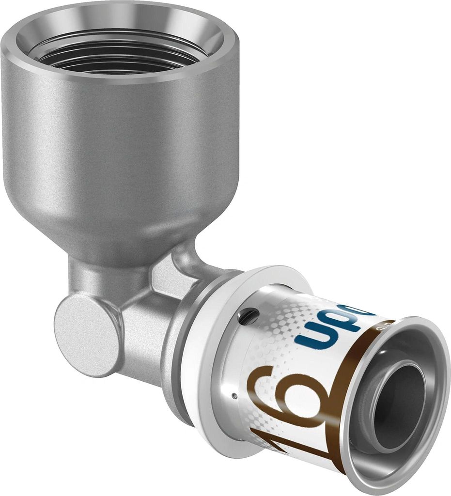 UPONOR S-Press PLUS, verbindingsstuk, 16, Rp1/2"FT, 1 stuk. Productafbeelding 