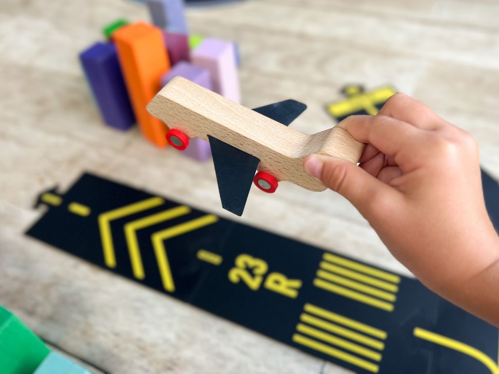 Waytoplay Landebahn - Flexibles Flughafen-Set