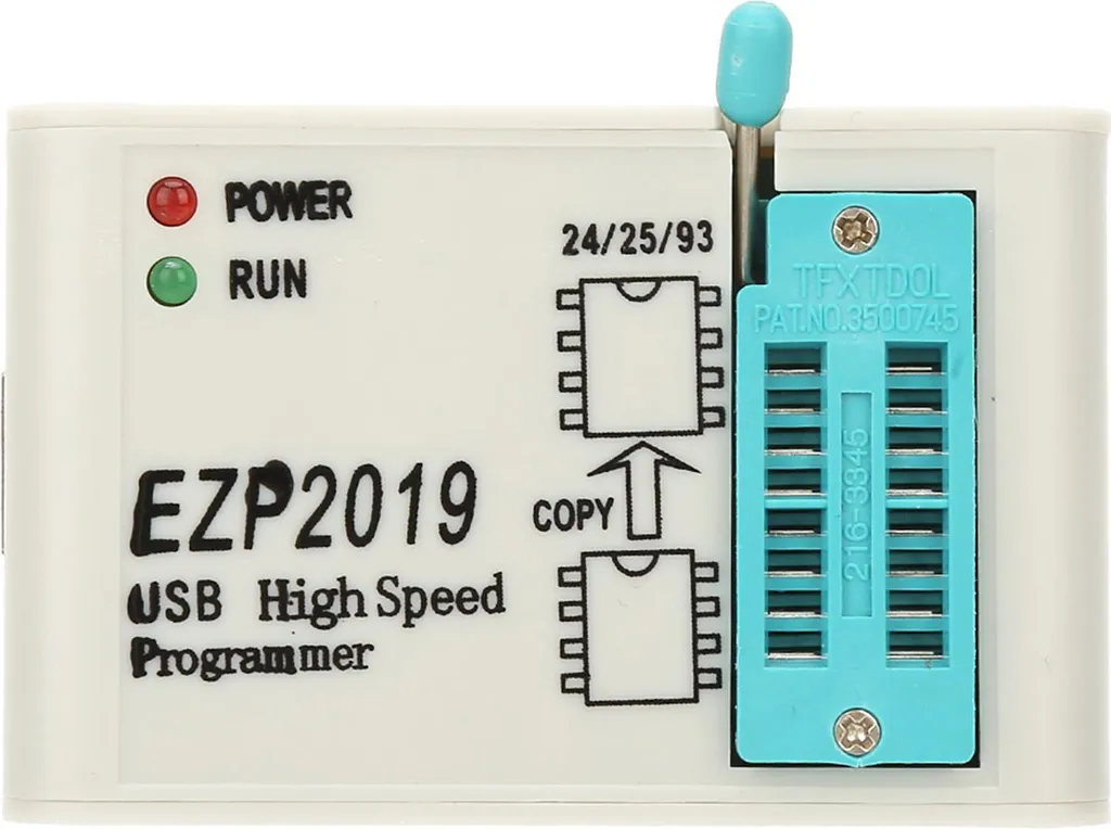 EZP2019 Programmeur Flash USB haute vitesse pour BIOS 24 25 93 et EEPROM