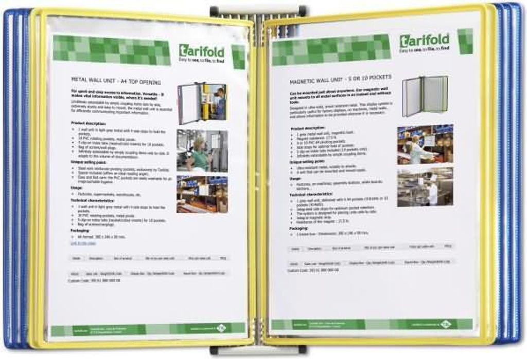 Wand-Sichttafelelement 10 Tafeln Sortierung Schweden