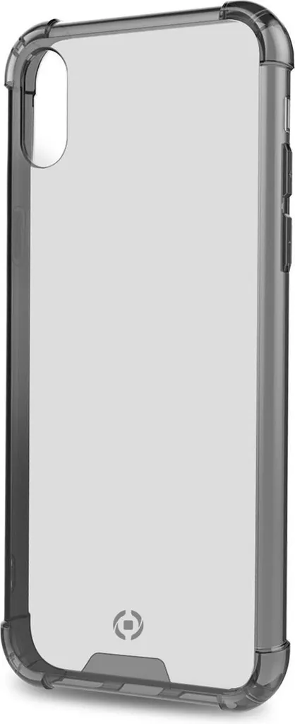 Celly Armor custodia per cellulare 16,5 cm (6.5") Cover Nero, Trasparente