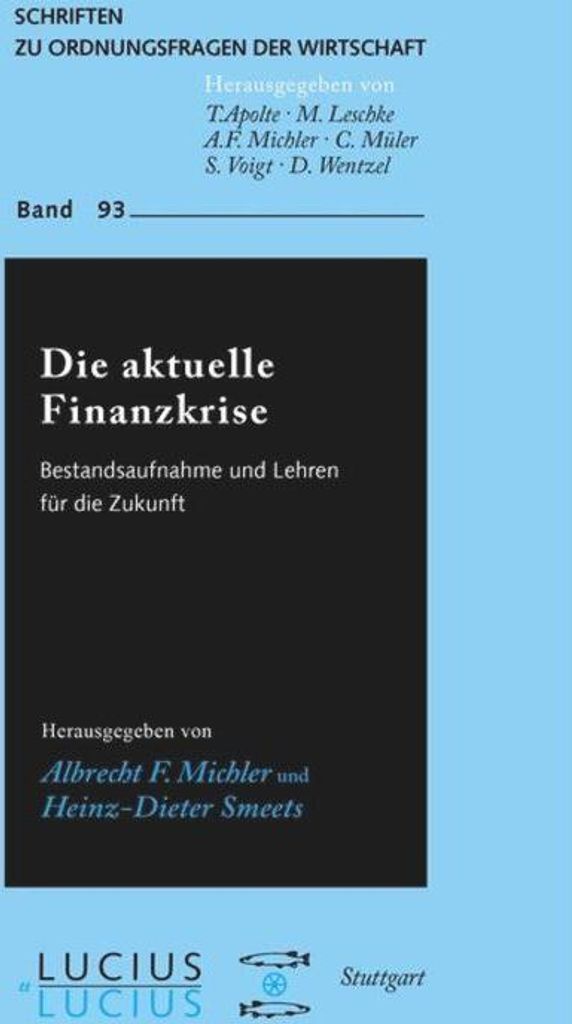 Die aktuelle Finanzkrise