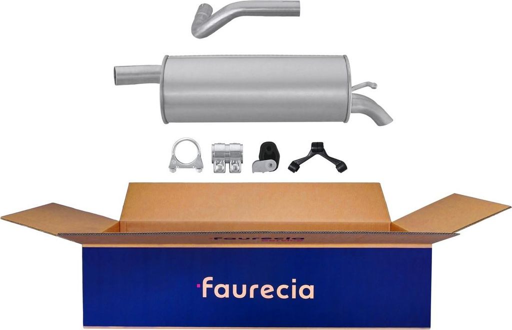 Endschalldämpfer FAURECIA Aftermarket-Expertise für u.a. SEAT IBIZA