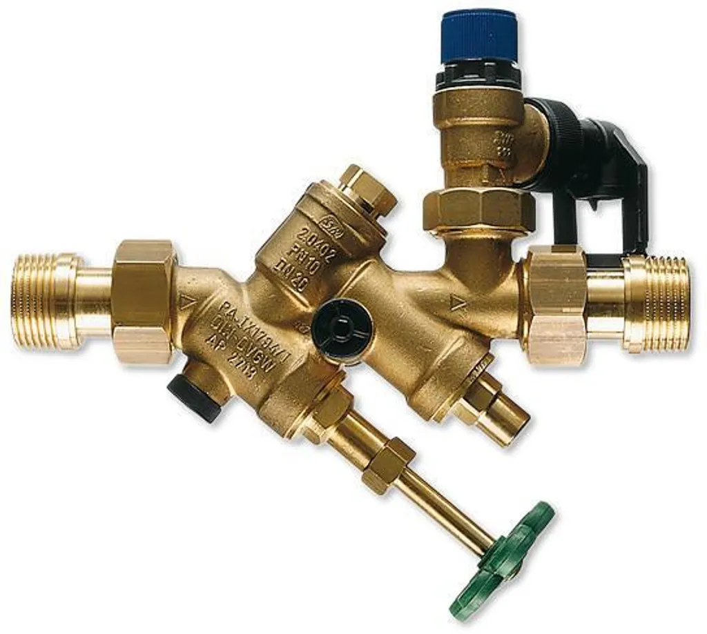 Groupe de sécurité ZH 1 Stiebel Eltron contre fuites de chauffe-eau