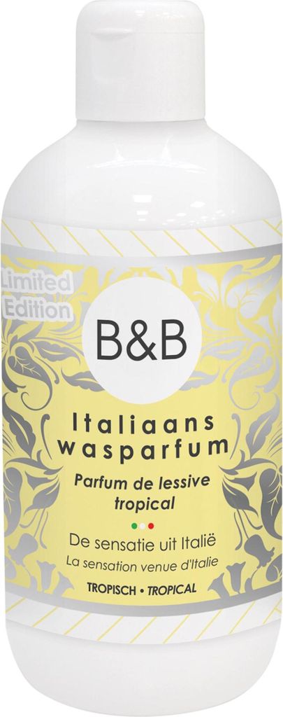 B&B Italiaans Wasparfum Wäscheparfüm Tropical Limited Edition 250ml Kokosnuss Tropische Früchte