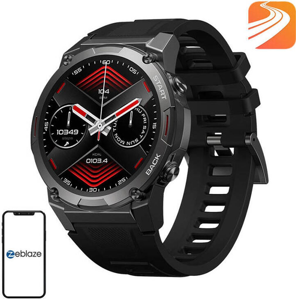 Zeblaze Vibe 7 Pro Smartwatch (Schwarz) Produktbild 