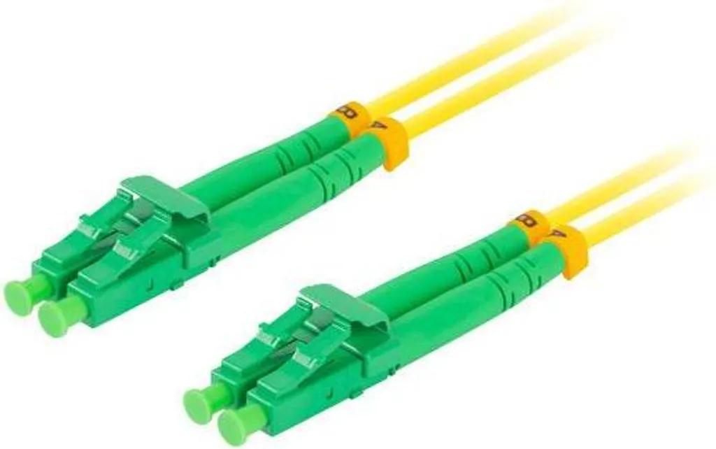 Lanberg Patchcord Fibra Ottica SM LC/APC Duplex 3m G657A1 LSZH
