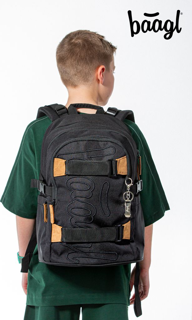 BAAGL Schulrucksack Skate Darkness Produktbild 12