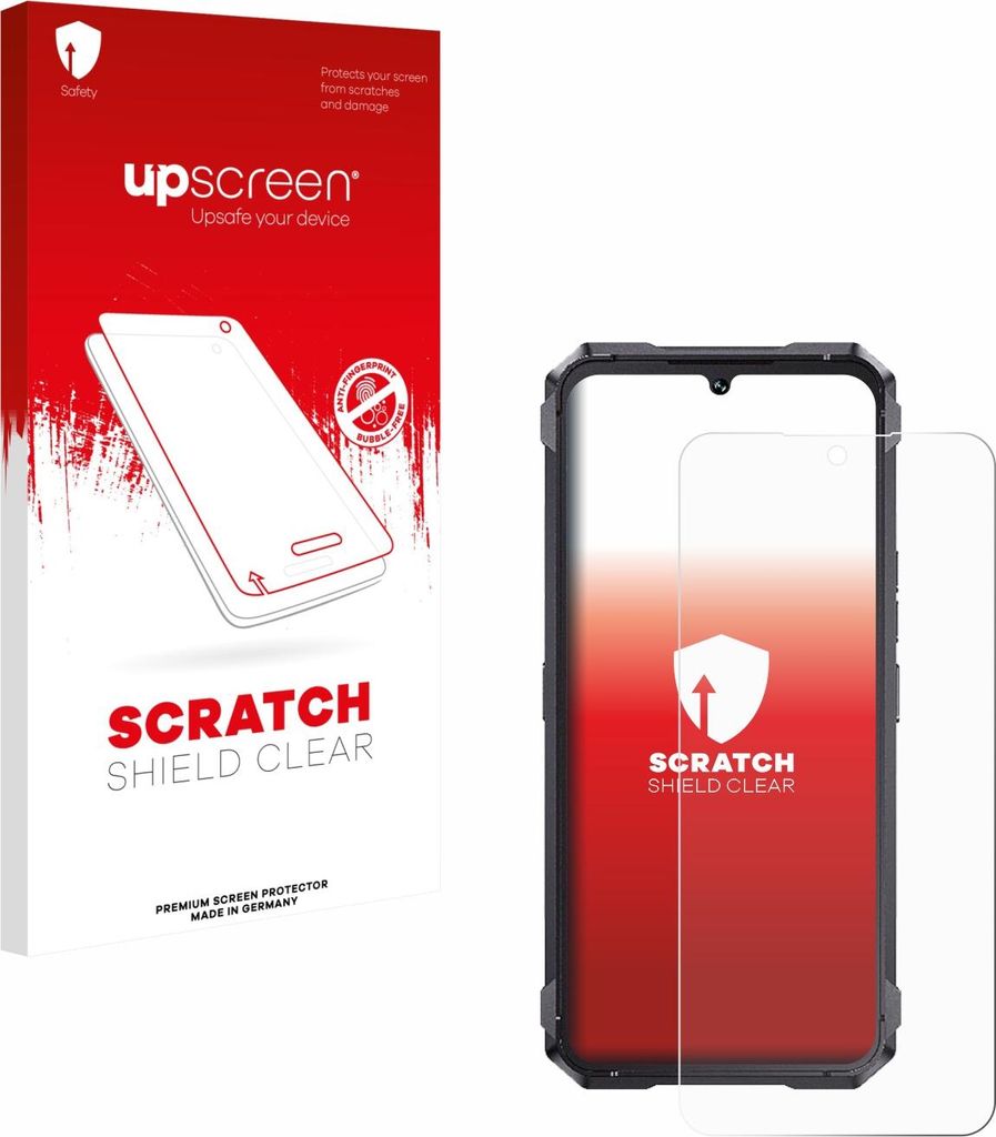upscreen Schutzfolie für Cubot King Kong 11 Displayschutz Displayschutzfolie Folie Klar Transparent