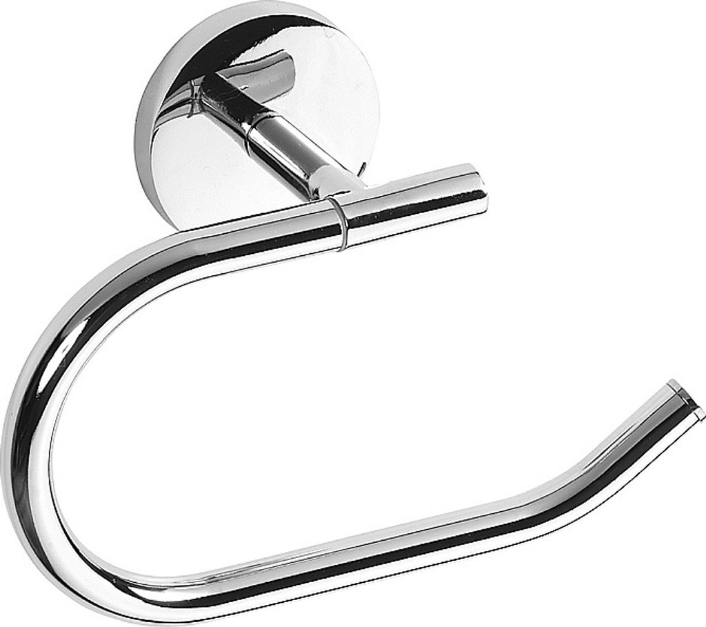 BALFA Papierrollenhalter ohne Deckel Zink Chrom poliert 180x125x60 mm für Bad & WC >> zum Bohren