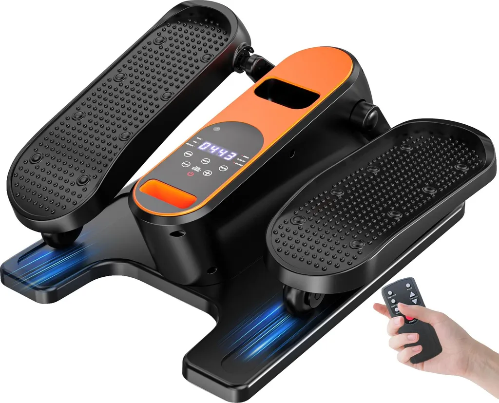 Stepper elliptique anti-douleur articulaire avec résistance 100 kg