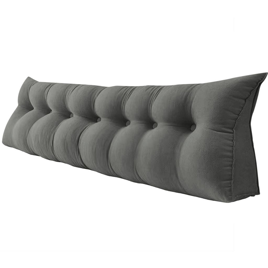 Rückenkissen Bett 200cm,Samt Rückenlehne Kissen,Keilkissen Produktbild 