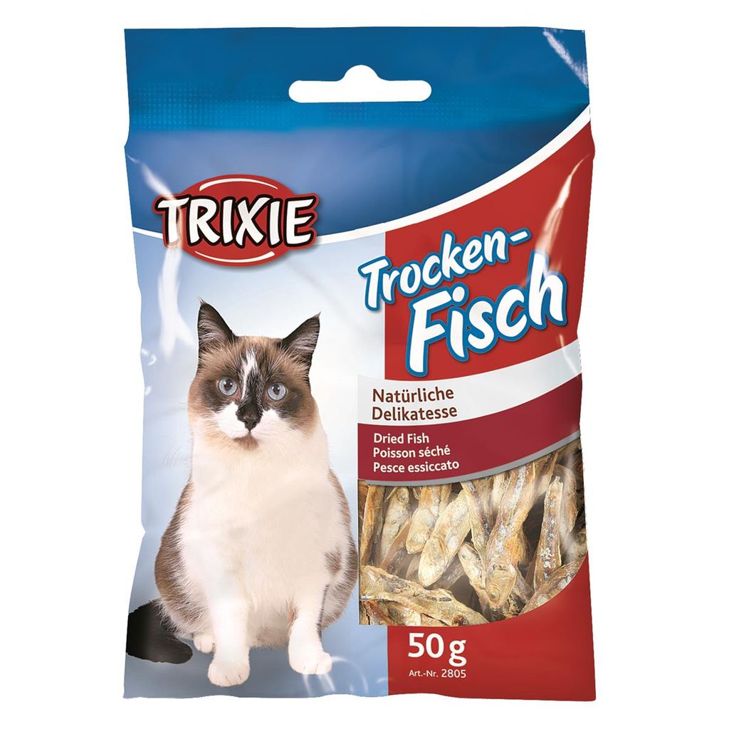 TRIXIE 2805 Trockenfisch für Katzen 50 g Produktbild 