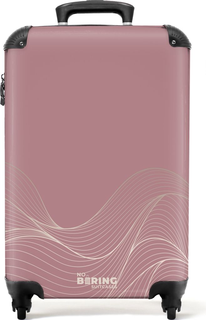 NoBoringSuitcases.com® Koffer Handgepäck Trolley Rollkoffer Produktbild 