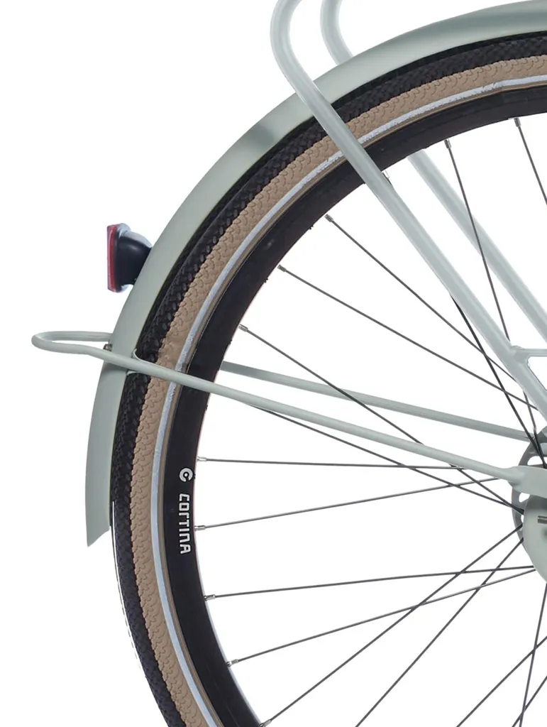 Garde-boue arrière Cortina U4 28 pouces E-U4 BF lisse gris mat d'origine