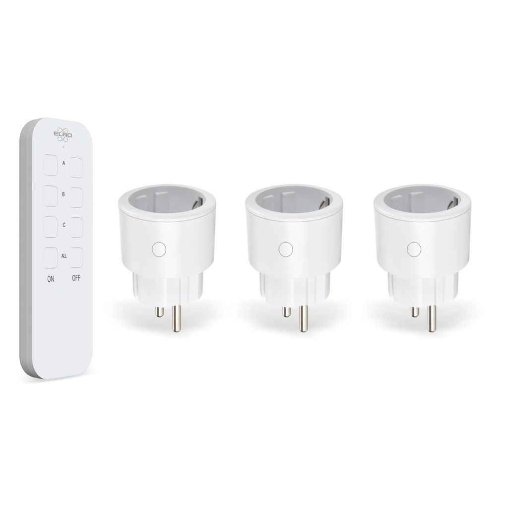 ELRO RC1300 Funk-Schalter-Set – Intelligente Steckdose + Fernbedienung