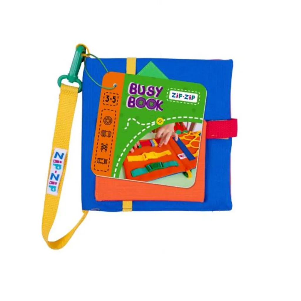 Busy Book Chaton avec zips et verrous : Développer la motricité