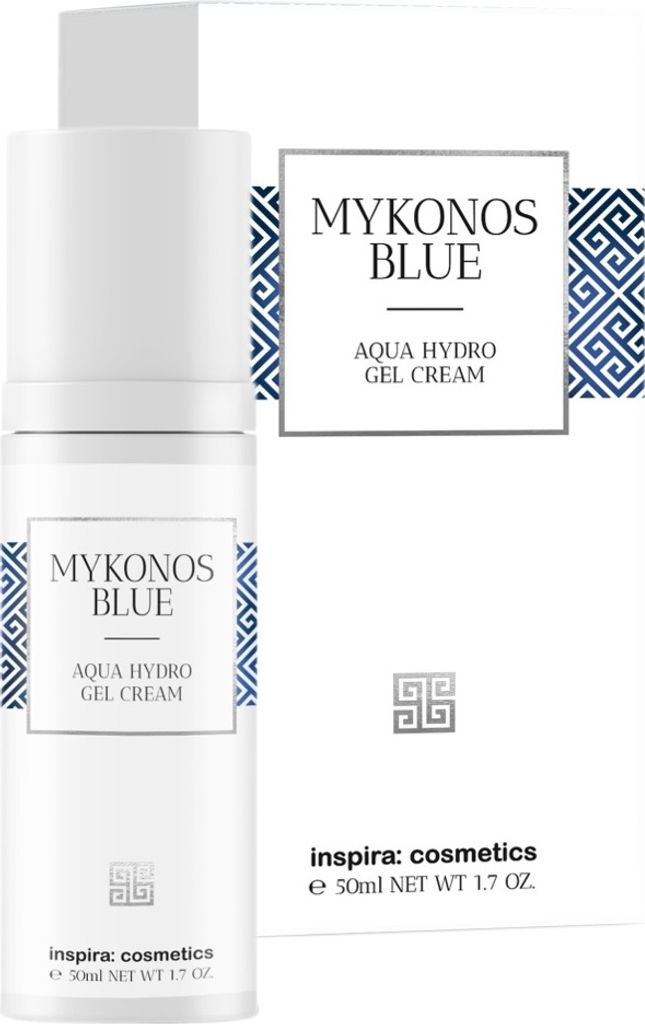 Inspira Mykonos Blue Aqua Hydro Feuchtigkeitscreme Gesichtscreme Gel Cream 50 ml