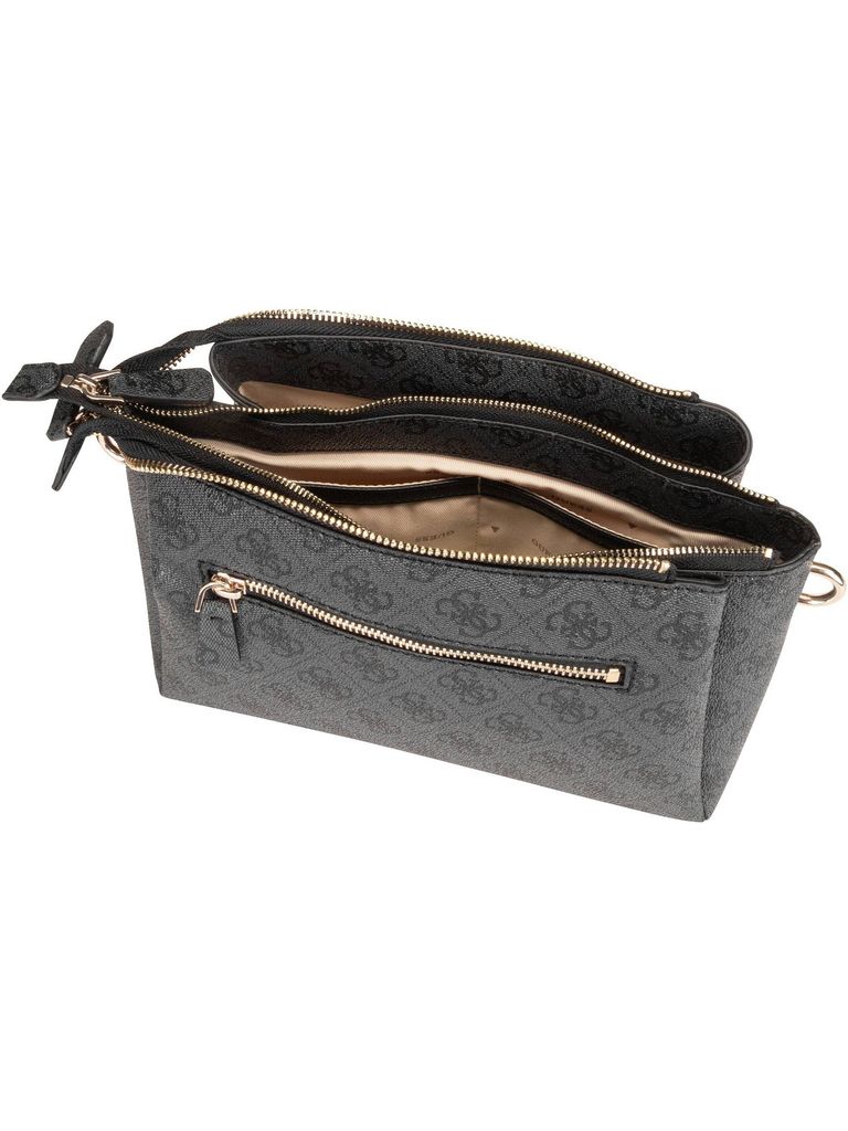 Guess Handtasche NOELLE Tri Compartment Coal Logo Produktbild 35