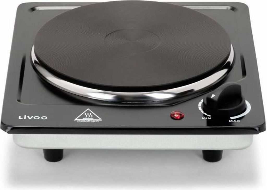 LIVOO elektryczna płyta grzewcza 18,5 cm 1500 W Camping Zdjęcie produktu 