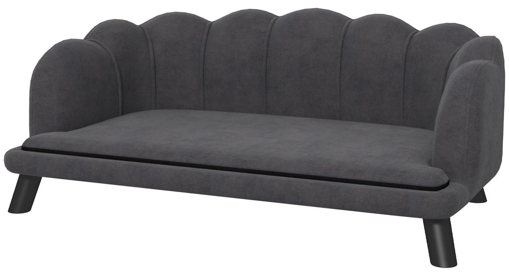 PawHut Hundesofa mit Rückenlehne Haustiersofa Hundebett Produktbild 