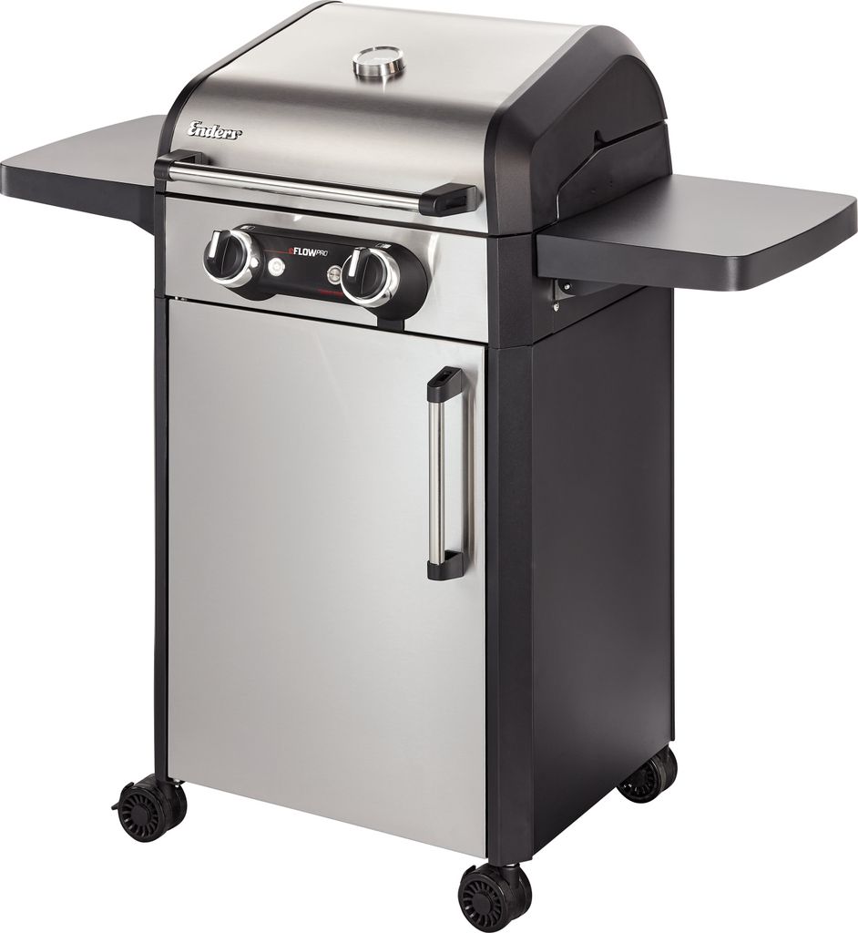 Elektrogrill Enders eFlow Pro 2 Turbo silber mit Turbo Zone Produktbild 