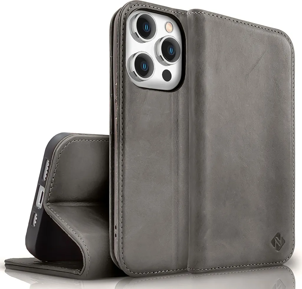 Étui Cuir iPhone 15 Pro Max Idéal pour Voyage et Quotidien avec RFID