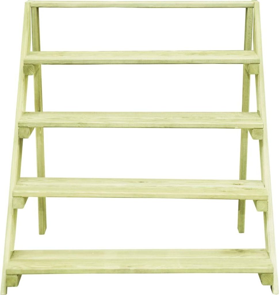 vidaXL Stojan na květiny 80×80×80 cm Impregnované Obrázek produktu 