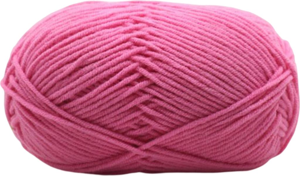 Stricken Wollgarn Professionelle Ultra weiche Nadel DIY 4 -ly -Milch -Baumwollhäkeln Strickgarn für Zuhause-Rosenrot