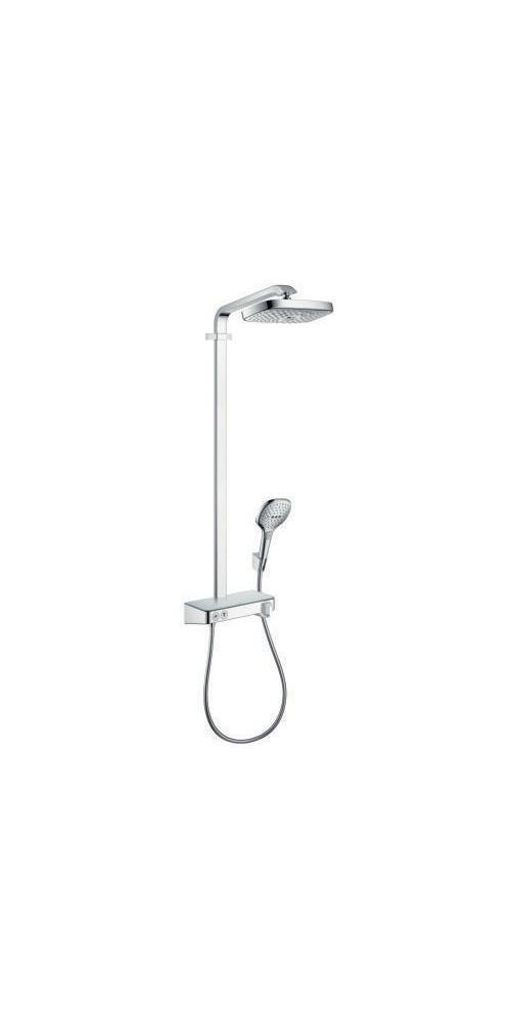 hansgrohe Raindance Select E Showerpipe 2-jet, mit Thermostat ShowerTablet Select 300, EcoSmart, chrom, 27283000