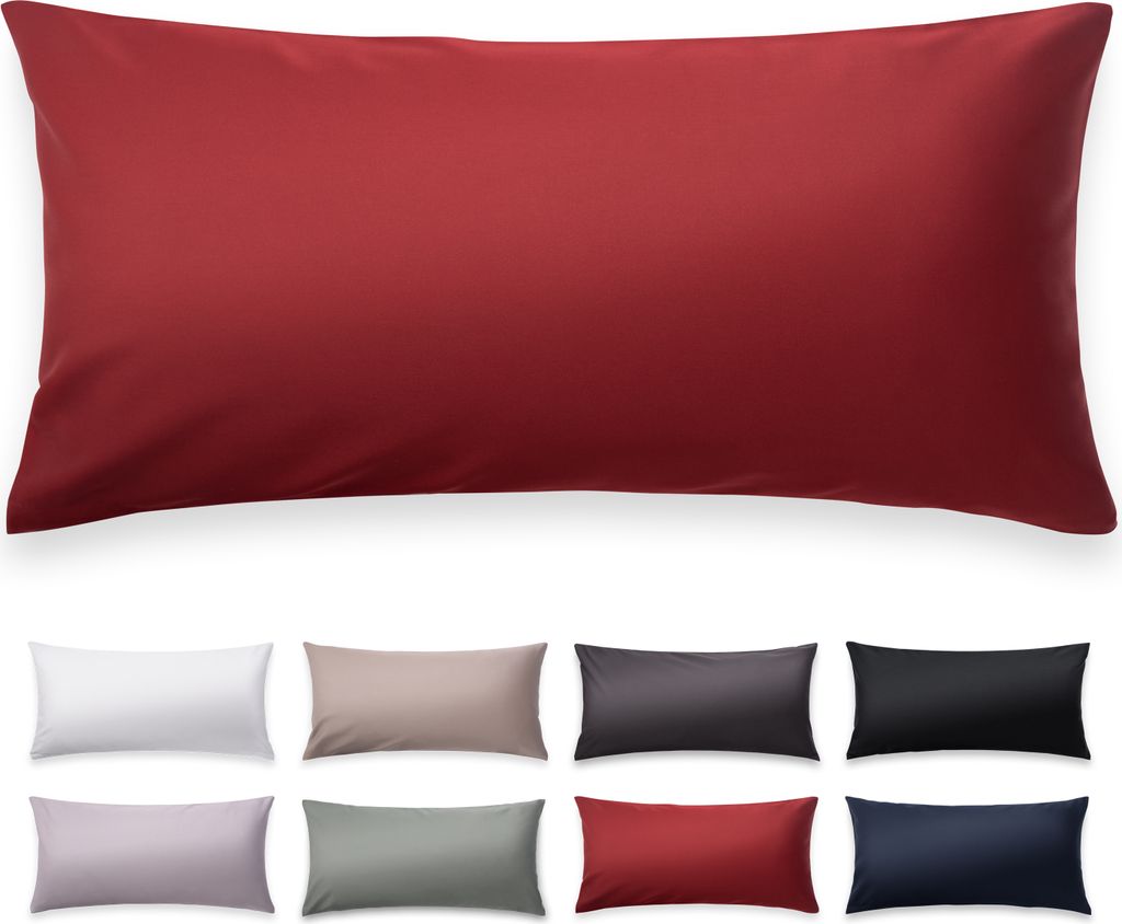 Blumtal set di 2 federe in raso di cotone premium maco Immagine del prodotto 