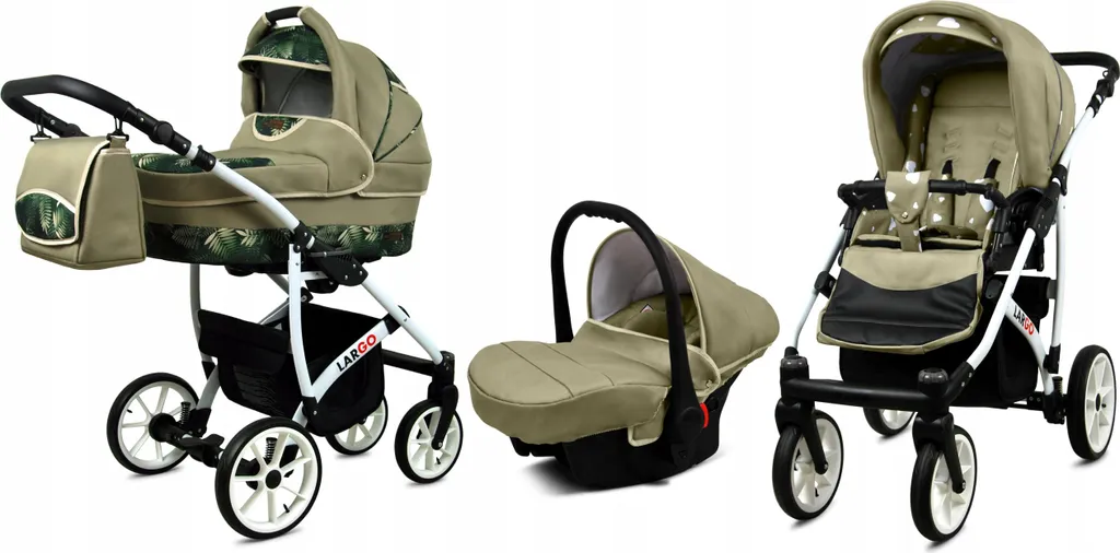 Évitez le Stress du Transport avec le Kit Chaton 3en1 BabyLux Largo Fern Leaf