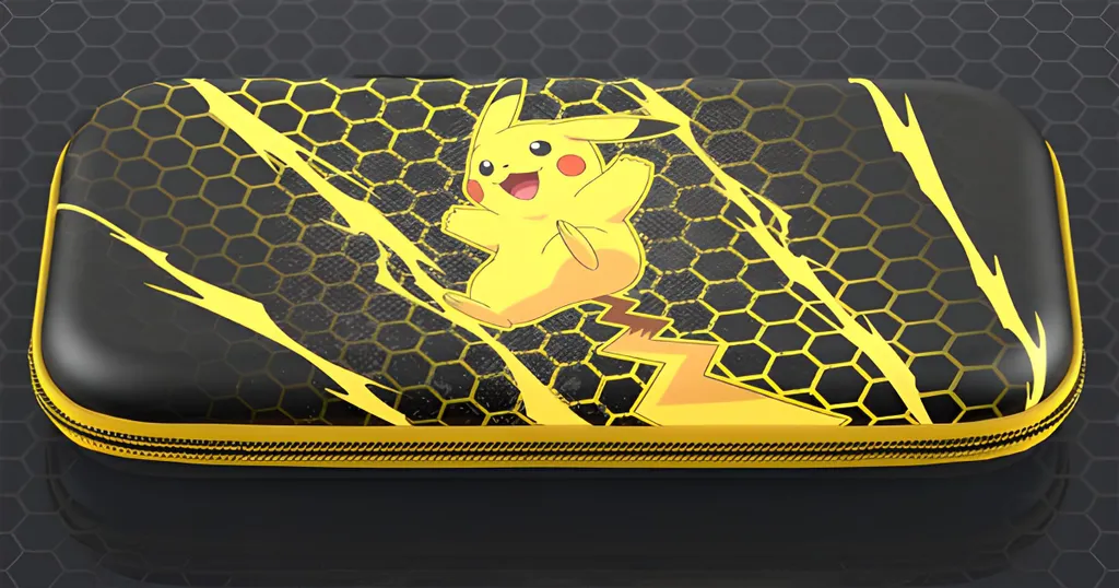 Custodia Sottile PowerA Pikachu Storm per Nintendo Switch 2 | Official