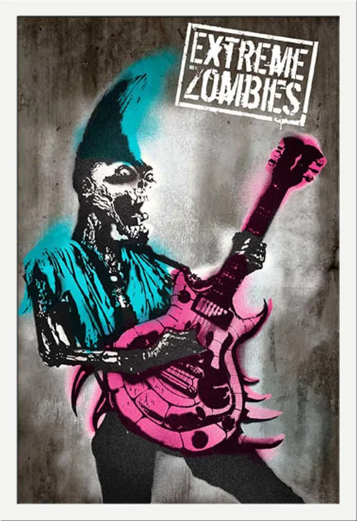 Crea la tua Horror Gallery: Poster Zombies Extreme e Cornice Shinsuke