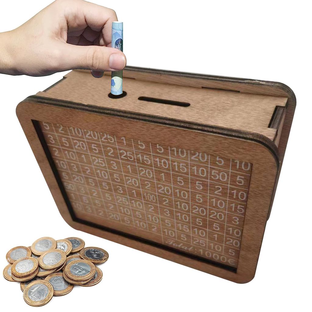 Spardose Die Man Nicht öffnen Kann Sparbüchse, Spardose Holz, Spardose Kinder | Kaufland.de