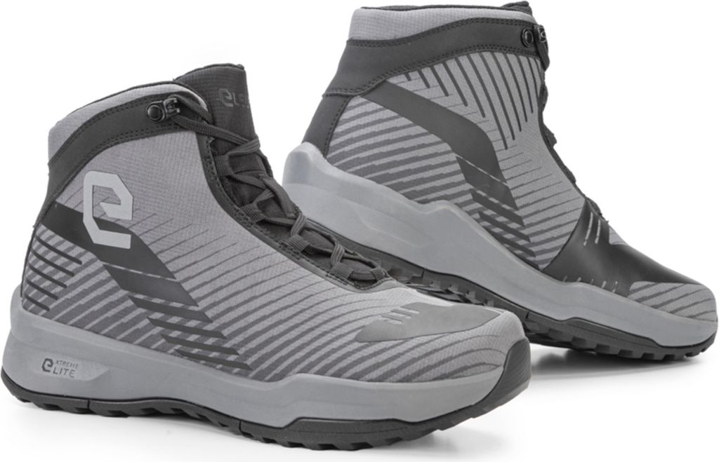 Eleveit Town Damen Motorradschuhe, grau, 36