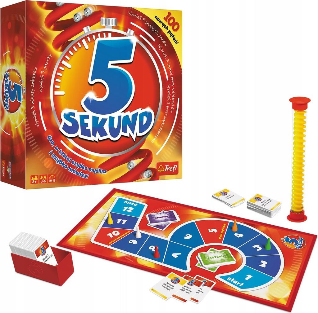 TREFL Party-Brettspiel 5 SECONDS 1 Stück Produktbild 