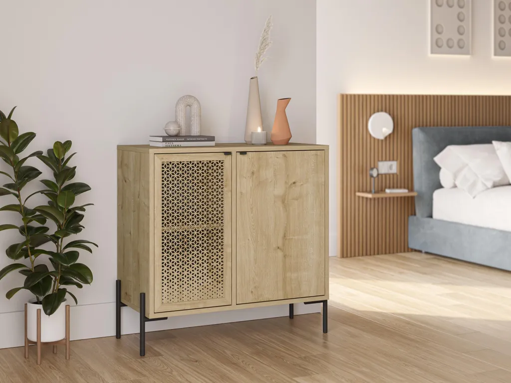 Commode de rangement gain de place pour chambre et entrée L80 cm