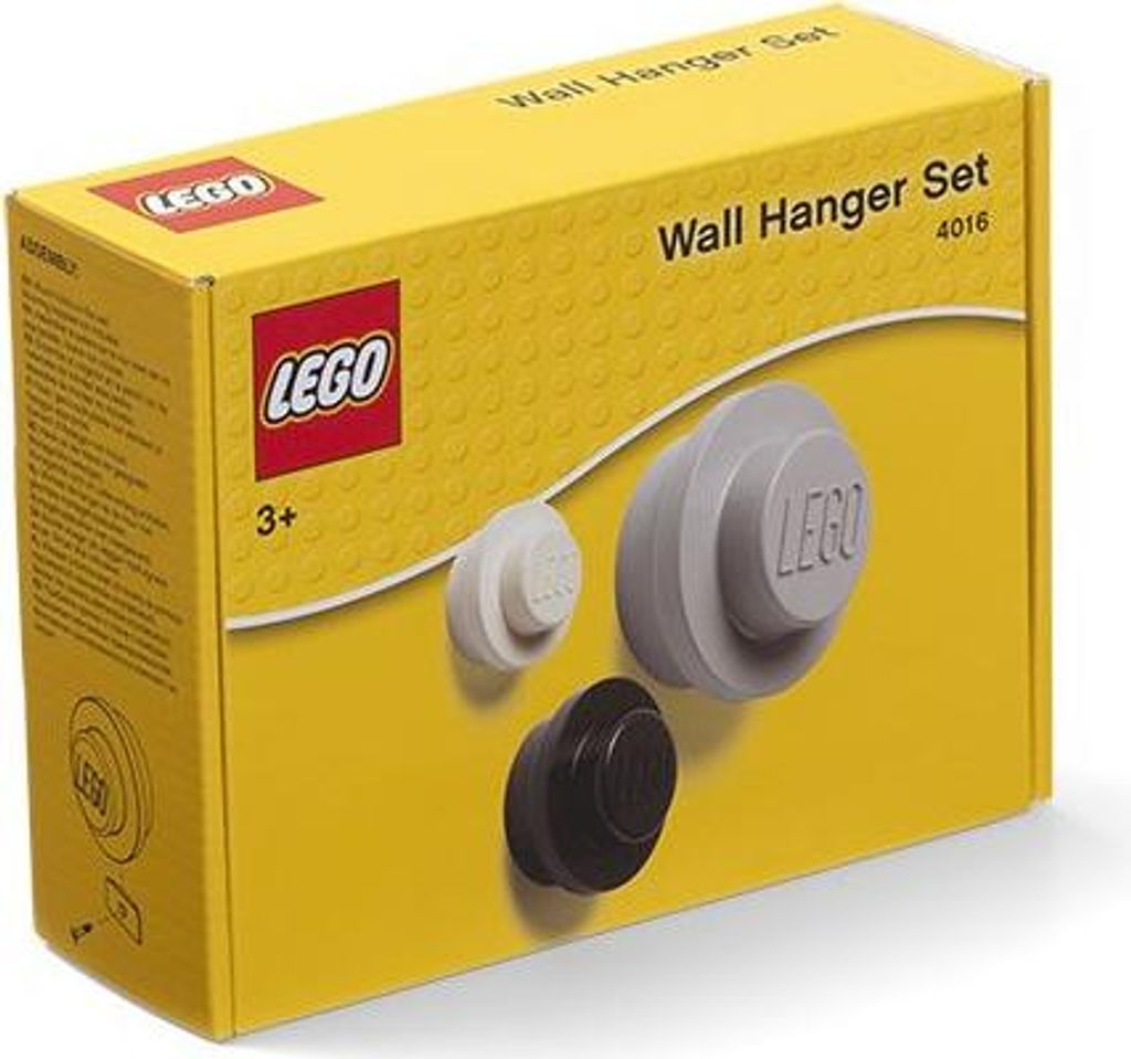 LEGO 40161733 LEGO Garderobehaakset, WANDHAAKSET, Productafbeelding 