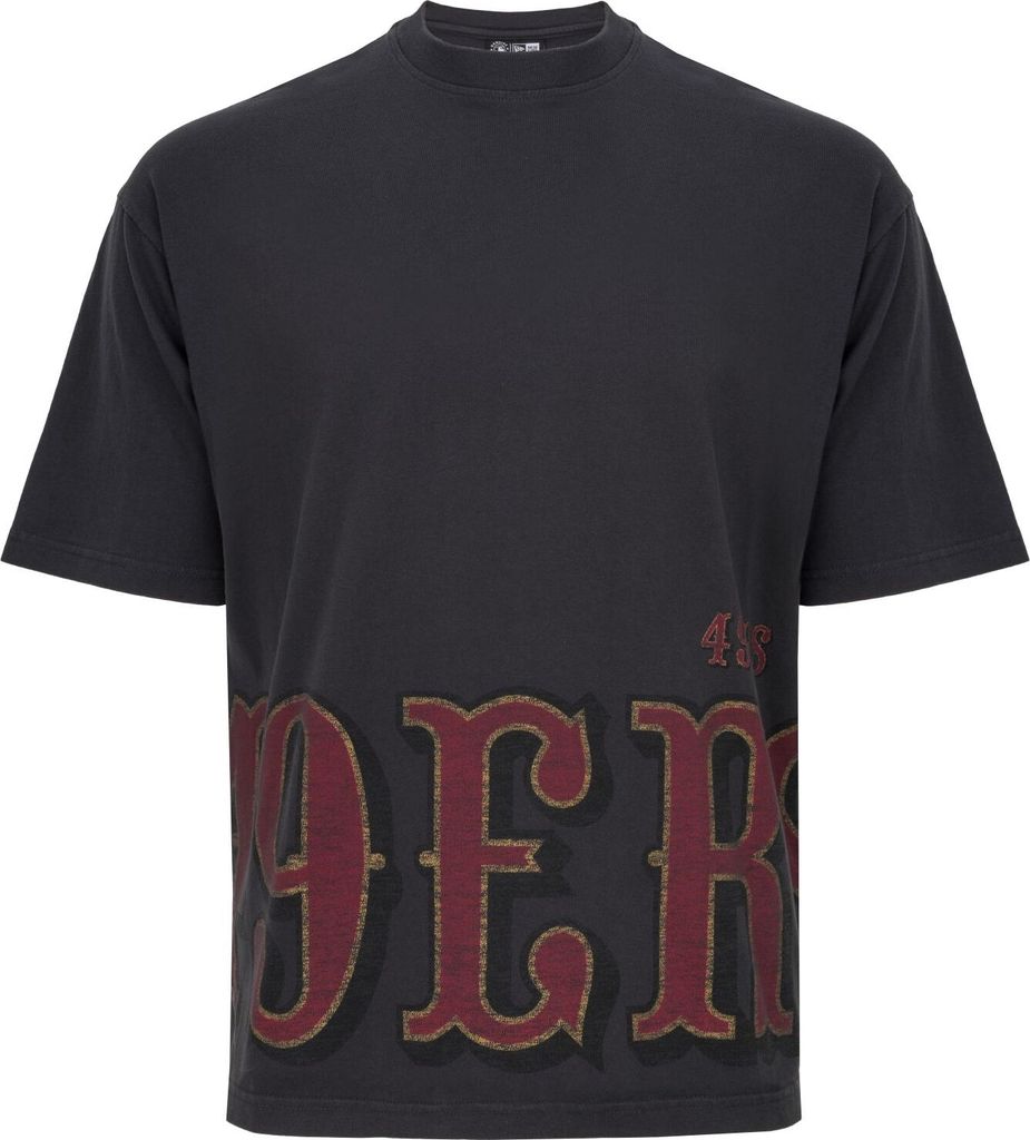 New Era Oversized Shirt - WASHED San Francisco 49ers - S