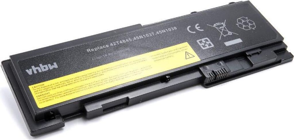 vhbw Akku kompatibel mit Lenovo ThinkPad T420s, T420si, T430s, T430s (22352), T430s (2353), T420s 4171-A13 Notebook (2200 mAh, 14,8 V, Li-Ion)