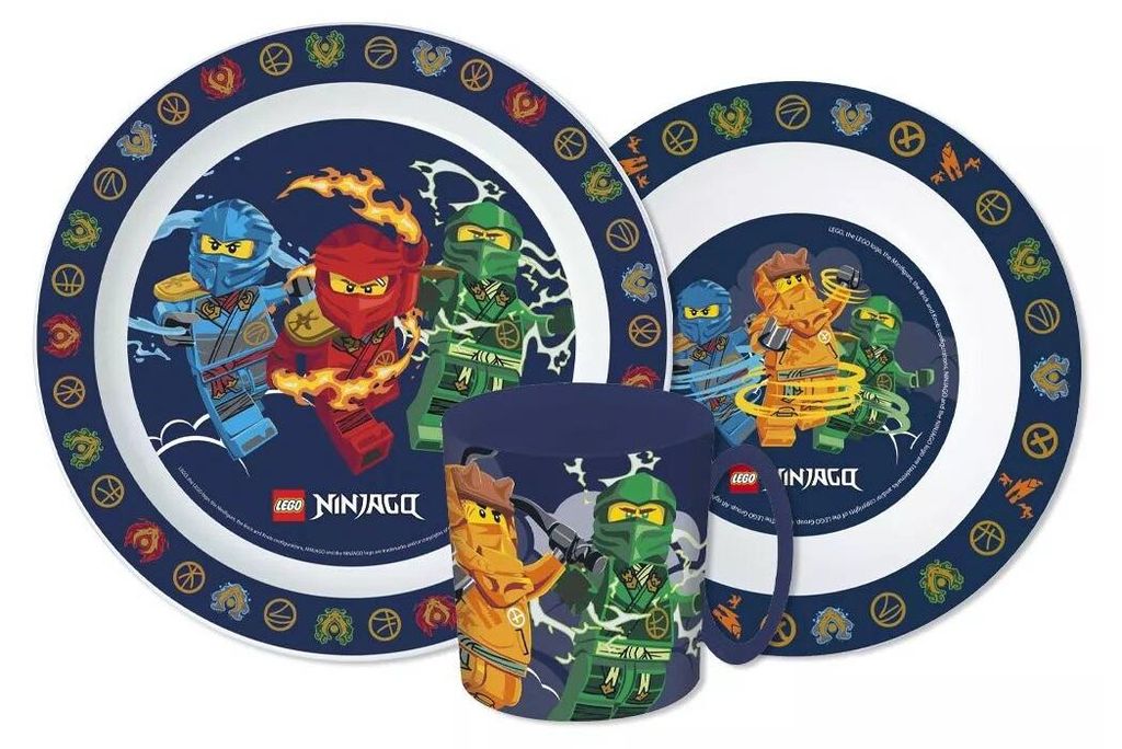 Lego Elemental Ninjago serviesset, microplastic set Productafbeelding 